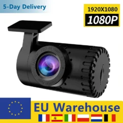 1080P HD USB Car Video Camera Night Vision Dash Cam Video Recorder Android 170° Wide Angle Car Dashcam Hidden Auto DVR Camera