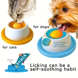 Interactive Dog & Cat Slow Feeder Lick Mat Toy