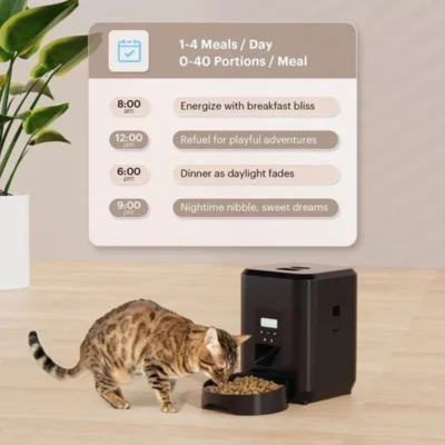 2L Automatic Pet Feeder with Timer – Smart Cat & Dog Feeder